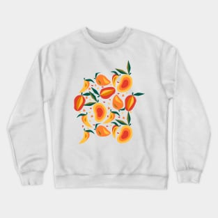 Mango Extravaganza- Papercut Tropical Medley Crewneck Sweatshirt